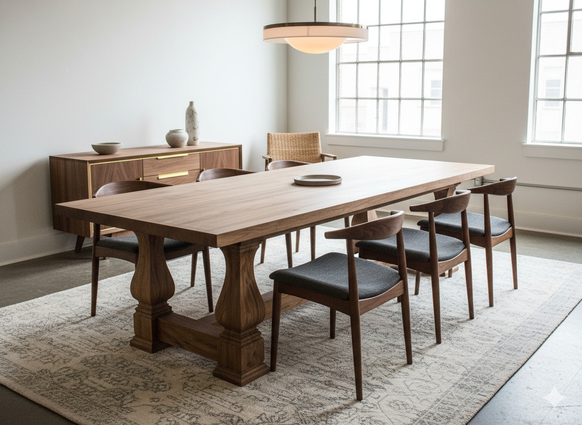 Op maat gemaakte eettafel van Shrixxenhriz